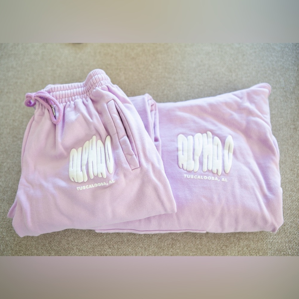Custom UA AOII matching set!